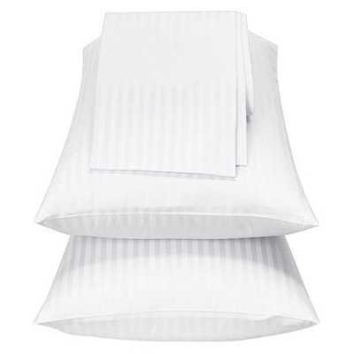 83 Tel PolyCotton Çizgili Yastık Kılıfı (50x70)